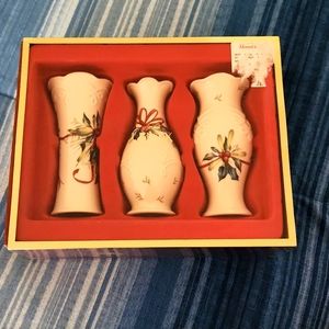 Lenox Christmas Vases